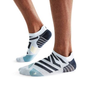 Azure Men On Performance Low Socks | ZA_ON8054