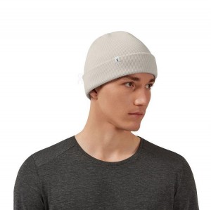 Beige Men On Merino Beanie | ZA_ON8443