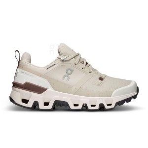 Beige Women On Cloudwander Waterproof Hiking Shoes | ZA_ON8732