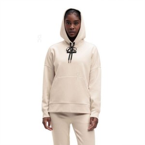 Beige Women On Hoodie | ZA_ON8863