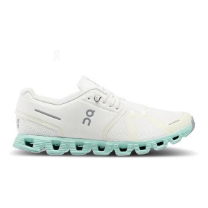 Beige / Turquoise Men On Cloud 5 Sneakers | ZA_ON9108