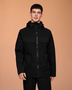 Black Men On Explorer Jackets | ZA_ON8920