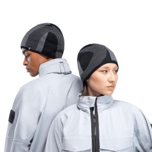 Black Men On Explorer Merino Beanie | ZA_ON8910
