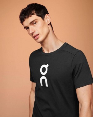 Black Men On Graphic-T T-shirts | ZA_ON9033