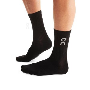 Black Men On Logo 3-Pack Socks | ZA_ON8614