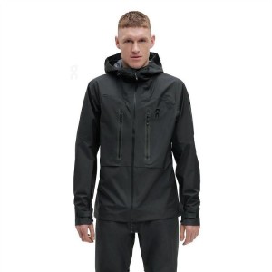 Black Men On Storm Jackets | ZA_ON8871