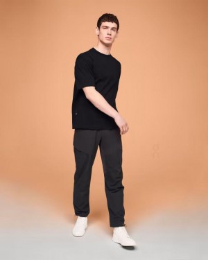 Black Men On Studio-T T-shirts | ZA_ON8864