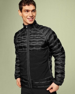 Black Men On Switch Jackets | ZA_ON8160