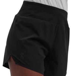 Black Women On 5" Running Shorts | ZA_ON8478