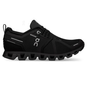 Black Women On Cloud 5 Waterproof Sneakers | ZA_ON8975