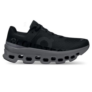 Black Women On Cloudmonster Road Running Shoes | ZA_ON9046