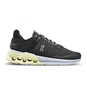 Black Women On Cloudnova Flux Sneakers | ZA_ON8503
