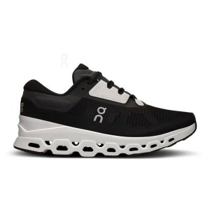Black Women On Cloudstratus 3 Road Running Shoes | ZA_ON8402