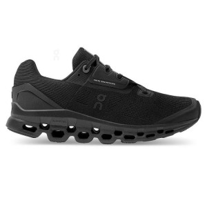 Black Women On Cloudstratus Road Running Shoes | ZA_ON8175