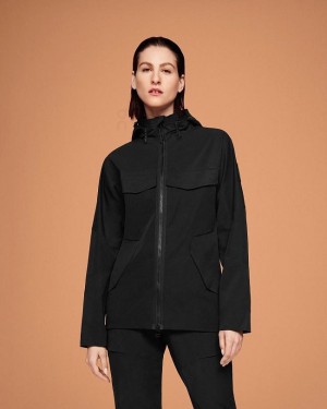 Black Women On Explorer Jackets | ZA_ON8515