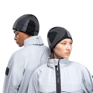 Black Women On Explorer Merino Beanie | ZA_ON9132