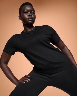 Black Women On On-T T-shirts | ZA_ON8916