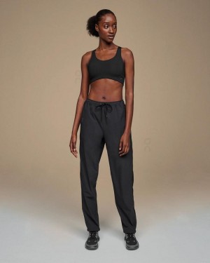 Black Women On Track Pants | ZA_ON8750
