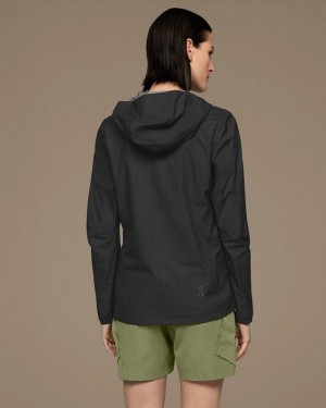 Black Women On Waterproof Anorak Jackets | ZA_ON8492