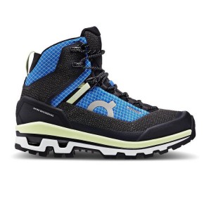 Black / Blue Women On Cloudalpine Waterproof Hiking Boots | ZA_ON8209