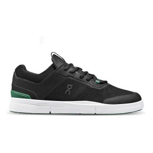 Black / Green Men On THE ROGER Spin Sneakers | ZA_ON8592