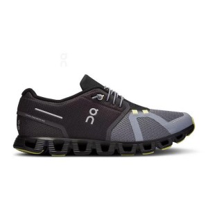 Black / Grey Men On Cloud 5 Sneakers | ZA_ON8268