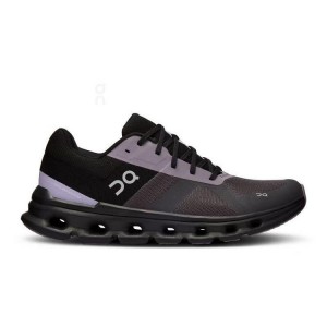 Black / Purple Men On Cloudrunner Road Running Shoes | ZA_ON9125