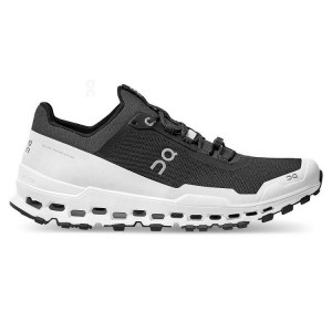 Black / White Men On Cloudultra Trail Running Shoes | ZA_ON8081