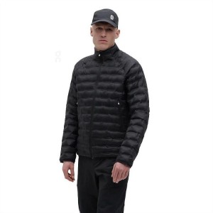 Black / White Men On Switch Jackets | ZA_ON8629