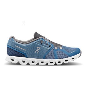 Blue Men On Cloud 5 Sneakers | ZA_ON8914