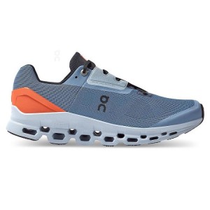 Blue Men On Cloudstratus Road Running Shoes | ZA_ON9016