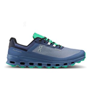 Blue Men On Cloudvista Waterproof Hiking Shoes | ZA_ON8346