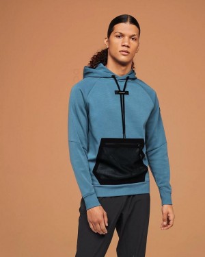 Blue Men On Hoodie | ZA_ON8795