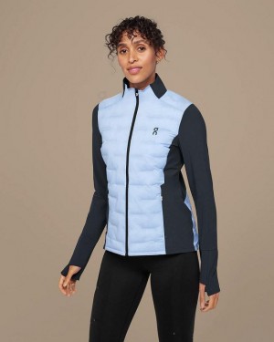Blue Women On Climate Jackets | ZA_ON9093