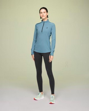 Blue Women On Climate T-shirts | ZA_ON8712