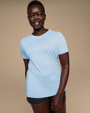 Blue Women On Focus-T T-shirts | ZA_ON8190