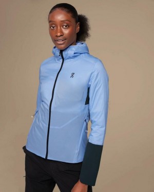 Blue Women On Insulator Jackets | ZA_ON9152