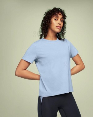 Blue Women On On-T T-shirts | ZA_ON9031
