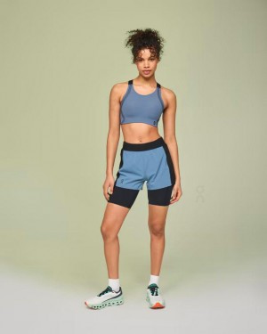 Blue Women On Performance Bras | ZA_ON8469