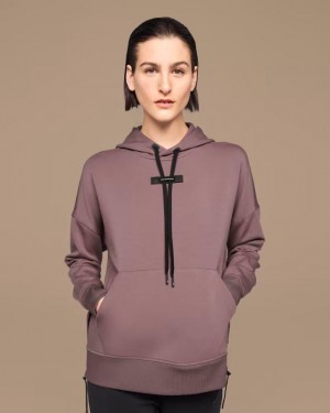 Brown Women On Hoodie | ZA_ON8756