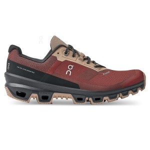 Burgundy Women On Cloudventure Waterproof Hiking Shoes | ZA_ON8297