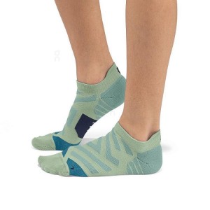 Green Men On Performance Low Socks | ZA_ON8091