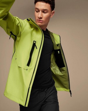 Green Men On Storm Jackets | ZA_ON9021