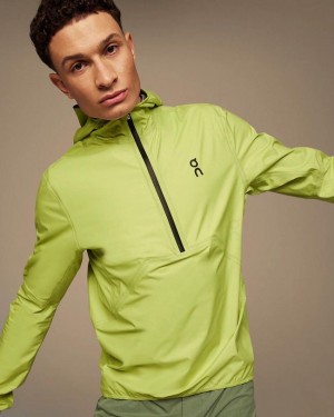 Green Men On Waterproof Anorak Jackets | ZA_ON8022