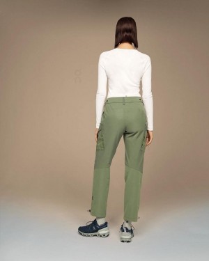Green Women On Explorer Pants | ZA_ON8149