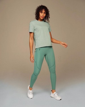Green Women On On-T T-shirts | ZA_ON8016