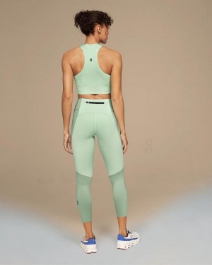 Green Women On Performance 7/8 Tights | ZA_ON9071