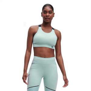 Green Women On Performance Bras | ZA_ON8356