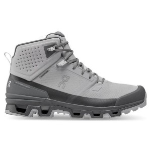 Grey Men On Cloudrock 2 Waterproof Hiking Boots | ZA_ON8296