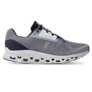 Grey Men On Cloudstratus Road Running Shoes | ZA_ON8998